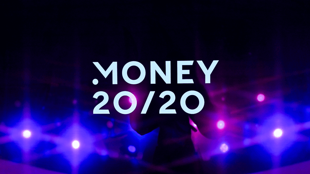 The image shows the logo of Money 20/20, the most popular fintech event.