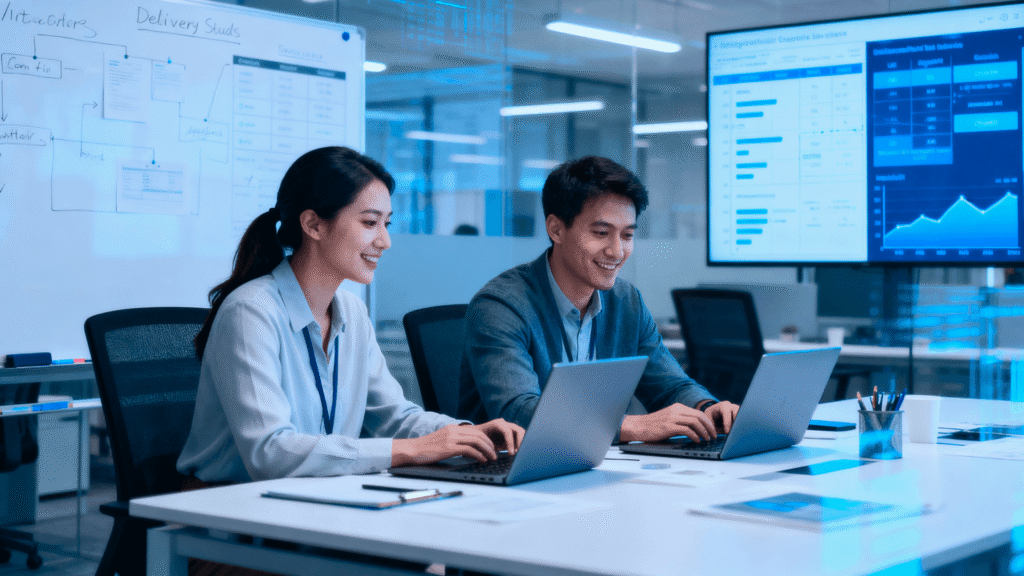 On-demand teams working together as a squad as a service.