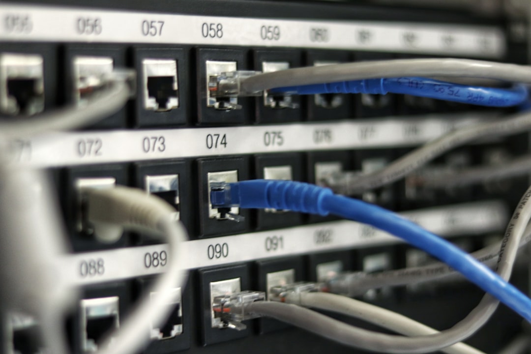 Network infrastructure visualization — representing the interconnected agent-to-agent communication enabled by the A2A Protocol